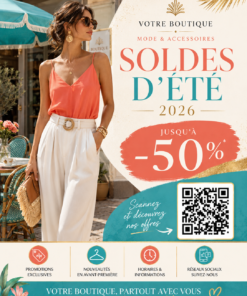 Affiche S12 - Soldes d’été