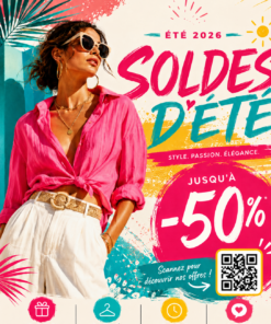 Affiche S14 - Soldes d’été