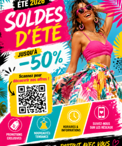 Affiche S15 - Soldes d’été