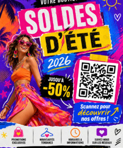 Affiche S18 - Soldes d’été