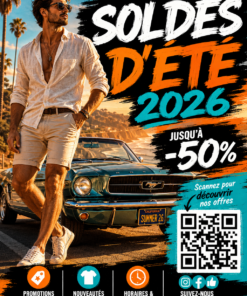 Affiche S20 - Soldes d’été