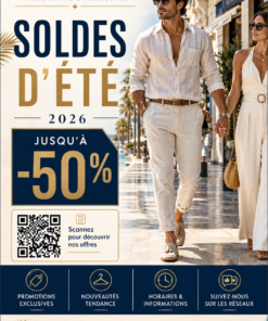 Affiche S24 - Soldes d’été