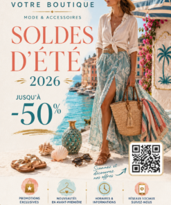Affiche S6 - Soldes d’été