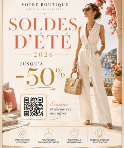 Affiche S8 - Soldes d’été